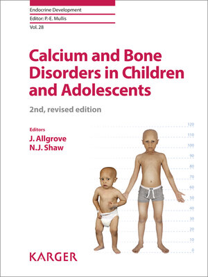 cover image of Calcium and Bone Disorders in Children and Adolescents